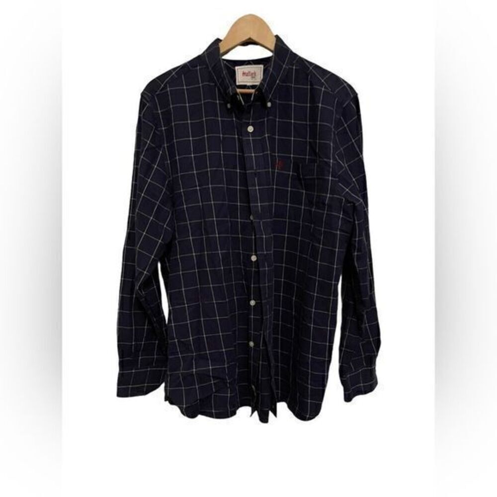 STAFFORD PREP button down up shirt large